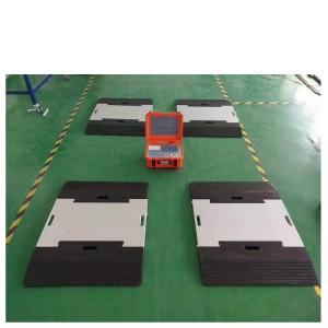 Wireless Static Portable Truck Axle Weighing Scale GCF-4WA