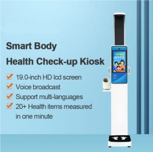 Smart Body Height Weight Blood Pressure Fat Scale HS-V19BH