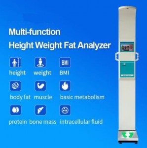 Multi-function Height Weight BMI Body Fat Analyzer Medical Scale HS-30BF