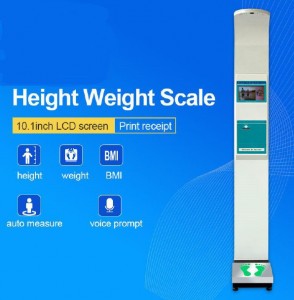 Height Weight BMI Medical Scale HS-500BP