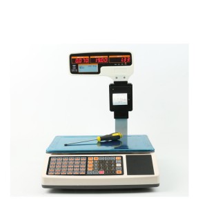 Thermal Printing Cash Register Scale with Pole Printer TPS-DP
